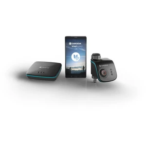 Gardena Kit smart Water Control : 1 smart Gateway et 1 smart Water Control pas cher