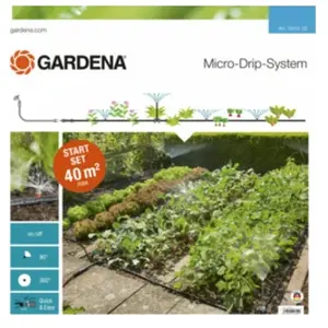 Gardena Kit d'initiation Micro-Drip System pour potagers et massifs pas cher