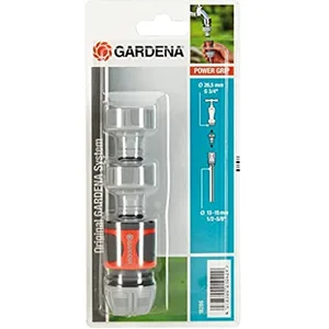 Comparateur de prix : Gardena Nécessaire de raccordement pour robinet 20/27 et tuyau Ø 13 - 15 mm