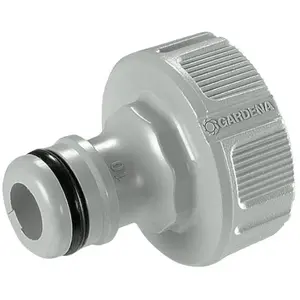 Nez de robinet GARDENA filetage 15/21 - couleur gris/noir pas cher