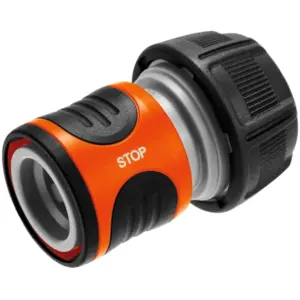 Comparateur de prix : Gardena 18214-20 raccord des tuyaux d'eau Noir, Orange 1 pièce(s)