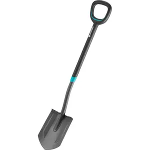 Comparateur de prix : Gardena Bêche à bord pointu ErgoLine - Acier trempé - Bord droit