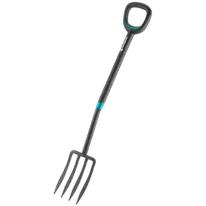 Comparateur de prix : Gardena Fourche à bêcher ErgoLine - 4 dents - Métal - 117cm