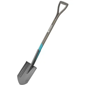 Comparateur de prix : Gardena 17001-20 pelle et pioche Pelle à drain Acier Noir
