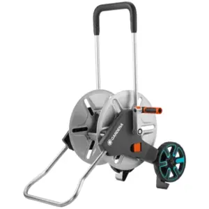 Comparateur de prix : Gardena CleverRoll M Metall 18541-20 argent Dévidoir de tuyau sur roues nu