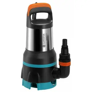 Comparateur de prix : Pompe submersible pour eaux chargées GARDENA 19500 Aquasensor 09049-61...