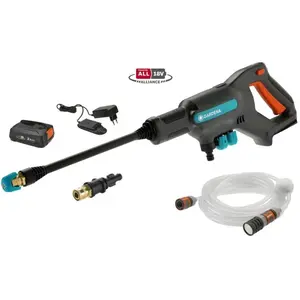GARDENA AquaClean 24/18V Ready-To-Use Set - Aktion Nettoyeur moyenne p... pas cher