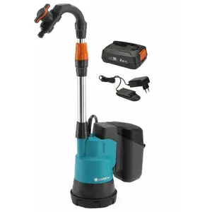 GARDENA 2000/2 18 V P4A Ready 14602-61 Pompe fût 2000 l/h 20 m pas cher