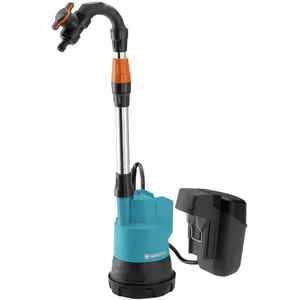 Gardena - Pompe pour réservoir d'eau 2000/2 18V P4A solo 14602-66 2.000 l/h