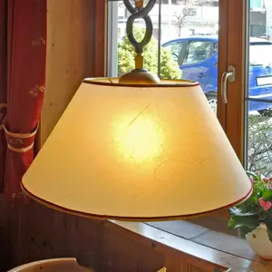 Menzel Suspension PROVENCE CHALET décorative et jaune pas cher