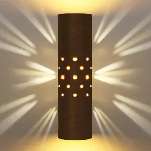 Menzel Solo applique brun-noir pas cher