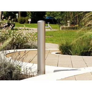 Fontaine - GARANTIA - Rondo - Plastique - Résine - Gris aluminium / intemporel pas cher