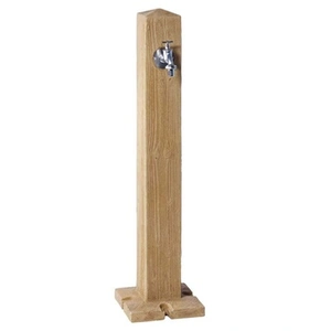 Habitat et Jardin Fontaine GARANTIA Wood bois clair avec robinet laiton - 356031 pas cher