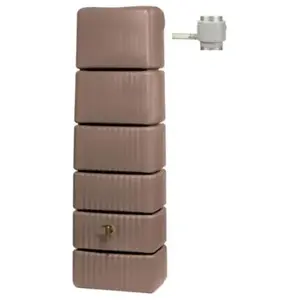 Comparateur de prix : GRAF GARANTIA Kit Cuve Murale Slim 300 L Taupe - 182 cm Multicolore H 182 cm