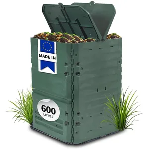Comparateur de prix : Habitat et Jardin GARANTIA Composteur Thermo-King - 600 L - Vert