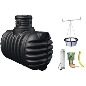 Kit Jardin - GARANTIA - 1600 L - Noir pas cher