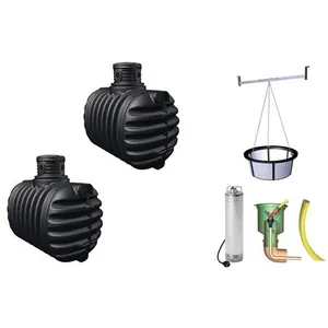 Comparateur de prix : GARANTIA Récupérateur d'eau de pluie à enterrer 5300 L