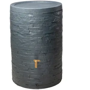 RESIDEO Récuperateur d'eau arondo 250 litres gris design - graf pas cher