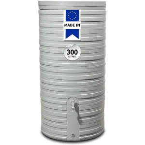 Garantia Réservoir nordic 300 l, gris clair avec couvercle pas cher