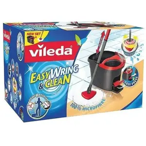 Comparateur de prix : Vileda Vileda - 133648 - Balai + Seau Easy Wring And Clean - Set Complet