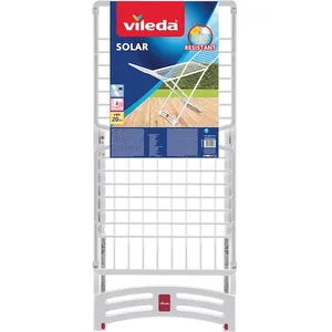 Comparateur de prix : Vileda 157217 X-Leg Séchoir Résine Blanc 182 x 55 x 88 cm