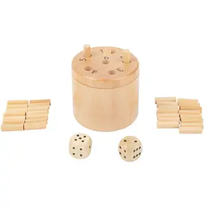 Comparateur de prix : Small Foot 11365 Jeu de Dés 6, Jeu de Logique pour 2-6 Personnes, Jeu Social pour Toute La Famille, 39-Pcs