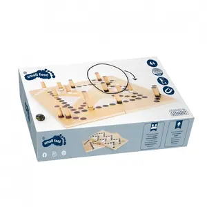 Comparateur de prix : small foot coffret 2 jeux : Ludo et Les echelles et les serpents