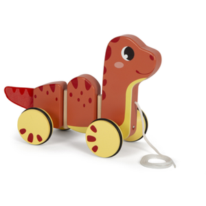 Small Foot Animal à Tirer Dino, Bois certifié FSC® 100%, à partir de 12 Mois, 12613 pas cher