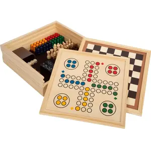 Comparateur de prix : Coffret De Jeux Pour Enfants 7 Classiques En Bois Small Foot® Bois