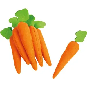 Small Foot - Carottes en feutre - jouet marchande - 4425 pas cher