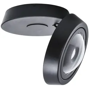 Megatron Solo Movimento spot pour plafond LED, noir pas cher