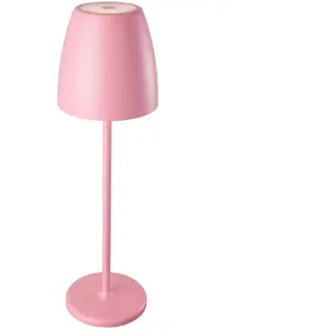 Megatron lampe à poser LED batterie Tavola rose pas cher