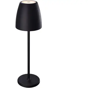 Comparateur de prix : Megatron Tavola lampe à poser LED rechargeable, noir