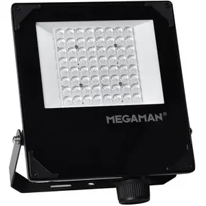 Projecteur d'extérieur LED MEGAMAN Hugo, 50 W, 4000 K, IP66Vendu parluminaire
