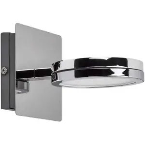 Lightme applique miroir LED Aqua down chrome 1 l