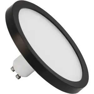 Comparateur de prix : LIGHTME Ampoule LED GU10 9W CCT 2 700/4 000K 14,5cm noire