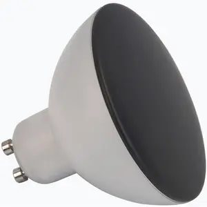 LIGHTME Ampoule LED GU10 4,9W CCT 2 700/4 000K 7cm noire pas cher