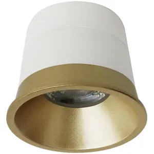 MEGATRON Module LED Koin Flex GU10 4,9W, anneau d'applique orVendu parluminaire