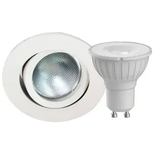 Megatron DecoclicSet anneau LED GU10 4,2 W blancVendu parluminaire