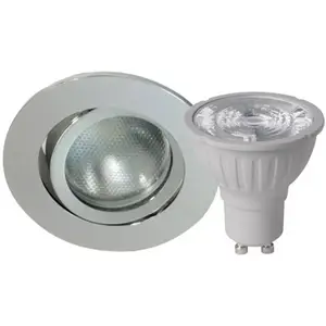 MEGATRON Megaman DecoclicSet encastré GU10 5,2 W argentéVendu parluminaire