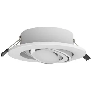 MEGATRON spot encastrable LED Planex Powerlens, 4,8 W, blanc pas cher