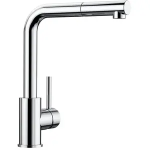 Comparateur de prix : Blanco -Mila-S 519810 Robinet de cuisine haute pression Finition chromée argent