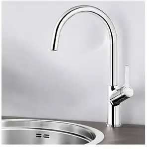 Comparateur de prix : Robinet mitigeur de cuisine BLANCO - O 520766 - Col de cygne - Chromé