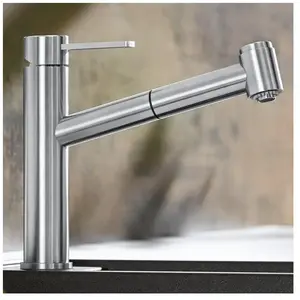 Comparateur de prix : BLANCO AMBI-S 523119 Robinet de Cuisine Acier Inoxydable Brossé