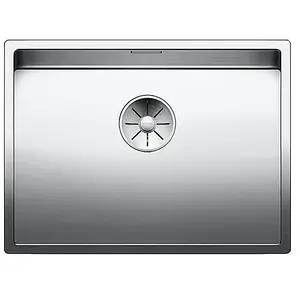 Blanco - Claron 550 - Évier, 59x44 cm, inox 521579 pas cher