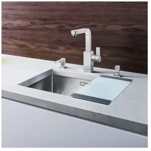 Blanco 521575 CLARON 450-U Évier de Cuisine en Acier Inoxydable, 450mmVendu parrue-du-commerce