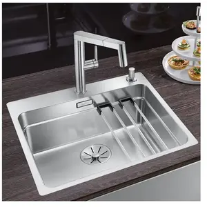 Comparateur de prix : Evier - BLANCO - ETAGON 500-IF/A - 1 cuve - Vidage automatique - Inox