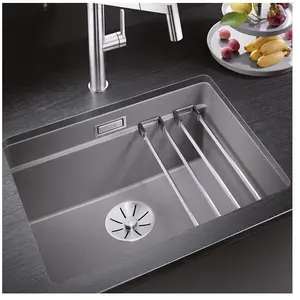 Blanco - evier à encastrer 50cm silgranit anthracite - 522227 TU pas cher