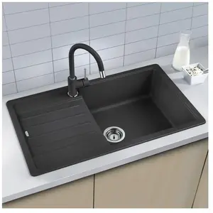 BLANCO Evier à encastrer Legra XL 6 S, Silgranit, Anthracite, 523326 pas cher
