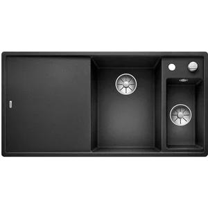 Blanco 523489 AXIA III 6 S-F Évier de Cuisine en Granit, Anthracite, 60 cm Unterschrank pas cher
